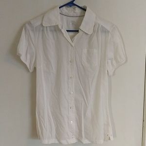 White short sleeve blouse